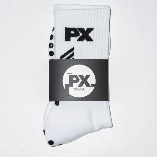 Prosocx Performance Sports Socks – White/Black